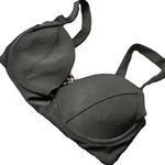 Acacia Black Bikini Top Size M Photo 0