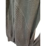 Vera Wang Simply Vera  Women Large Green‎ Hooded Sweater long sleeve open front Photo 1