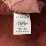 Just Black Denim Jeans Womens 0 24" Rust Orange Crop Demi Flare Casual Colorful Photo 6