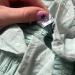 Cute Summer Mini Dress Green Size XS Photo 2