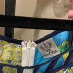 LF  Blue Patchwork Playsuit Photo 2