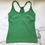 Elisabetta Rogiani fitness women’s emerald green racerback Lux tank top small S Photo 3