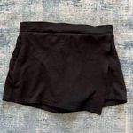 Charlotte Russe Black Zippered Back Skort Size Small Photo 0