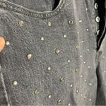 Levi's Levi’s 501 premium studded black cropped‎ jeans size 31 straight leg grunge rock Photo 5