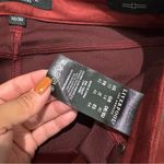 Stitch Fix Liverpool Madonna Skinny Suede Legging Burgundy Deep Henna Size 10/30 Red Photo 4