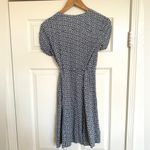 & Other Stories & Other Stories Wrap Mini Dress in Navy Floral Print 4 Viscose Photo 7