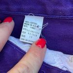 VTG 90s Roper Purple High Rise Wedgie Bareback Silver Concho Cowgirl Jeans 30x35 Size 30 Photo 7