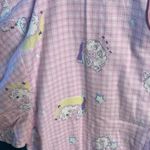 New YIKES 1980’s/90’s Pink Pajama Set for Women Photo 3