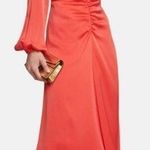 Veronica Beard NWOT  Fayla Chain-Detail Dress in Watermelon sz 8 Photo 0