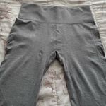 Ryka  Gray cotton blend pull on ribbed cropped pants, size M activewear athletic Photo 2