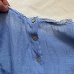 Le lis Blue Top Ruffle Lace Large Cottagecore Fairy Western Boho Feminine Dainty Photo 4