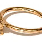 Sam Edelman NEW - Trendy Dainty “Gold Star Ring” Celestial Boho Chic Band Size 8 Photo 0