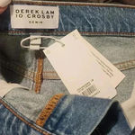 Derek Lam  IO CROSBY SUTTON VINTAGE DENIM PENCIL SKIRT SIZE 28 Photo 3