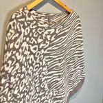 Barefoot Dreams  Cozy Chic Lite Mixed Animal Print Poncho - One Size Photo 2