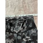 Athleta Black/Grey Camo Lightning Supersonic 7/8 Tight Leggings Stash Pockets S Photo 6