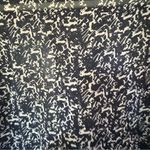 WinterSilks Monochrome Patterned Shirt 100% Silk Black Size undefined Photo 6