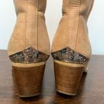 Catherine Malandrino  Women's Driscoll Leather Pull On Ankle Booties Tan Size 10 Photo 1