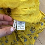 Happy X Nature By Kate Hudson Dress Ditsy Meadow Mini Floral Ruffle Yellow Sz M Size M Photo 7