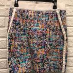 Etcetera  colorful mini knee length skirt women’s‎ size 4 Photo 0