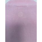 Club & Court Pink Short Sleeve Half Zip Sweatshirt Sz M Size M Photo 9
