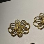 Lot Of 2 Pairs Gold Tone Shoe Clips Photo 2