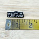 Cat Asleep On Lap Cute Enamel Pin, Cat Lover Gift Black Photo 3