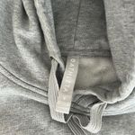 Athleta  Gray Hoodie Kangaroo Pocket Size Small Photo 5