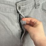 Chico's Chico’s Platinum light grey textured straight leg jeans US size 16 short Photo 5