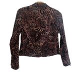 Tribal size 10 brushed cotton paisley print jacket. Black Photo 1