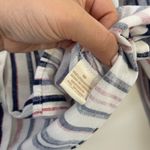 Eden & Olivia Striped Button Up Shirt Long Sleeve Women's Size Medium Photo 4