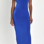 Lulus  Regal Entrance Cobalt Blue Backless Maxi Dress Photo 0