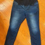 Isabel Maternity by Ingrid & Isabel Skinny Jeans Size 16/33R Blue Photo 0