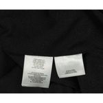 Anne Klein NEW  Size S Metallic Black & Silver Cold-Shoulder Top Sleeve Ruffle Photo 11