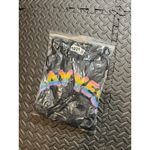 Wildfox SAY YES Destroyed Rainbow Jumper S Sweatshirt Top Loose Fit $136 Black Photo 8