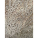 Alice + Olivia Women's  White Lace Dress Size L Photo 5