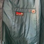 Worthington Vintage Women 3 Season Trench Long Coat Belted Long Size 10 P Green Photo 3