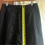 J.Crew J. Crew Wide-leg Pleated Twill Trouser Dress Pants Career Black Old Money NWT 6 Photo 9