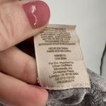 Free People Cloud Nine Boxy Long Sleeve Linen Blend Swing Tee Shirt Gray Size XS Photo 7