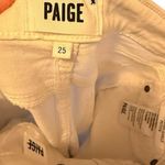 Paige  Verdugo Ankle Petite‎ White Jeans nwot Photo 5