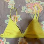 PacSun Yellow bikini top large Photo 0