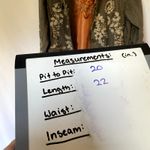 Paparazzi by Biz brocade blazer jacket womens M orange lined sweater embroidered Photo 7