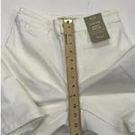 Madewell NWT Curvy Emmett Wide-Leg Crop Pants Ivory Women's Size 25 Stretch Photo 7
