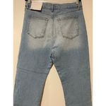 Loft  The Straight Crop High Rise Jeans Size 12 NWT Regular Fit 27.5" Inseam Photo 9