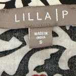 Lilla P Red Floral Blouse Photo 3