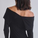 RUTI Iconic Off the shoulder black lagenlook top, size L/XL Photo 2