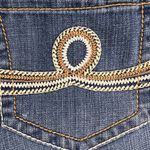 Seven7  Denim Mid Rise 5 Pocket Shorts 7” Inseam Size 14 Photo 8