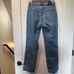 Abercrombie & Fitch  The Straight Mid Rise‎ Jean Medium Wash Curve Love 24S Photo 4