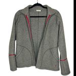 IBEX New Zealand Merino Wool Full Zip Jacket Mock Neck Mid Layer size S Gray Photo 0