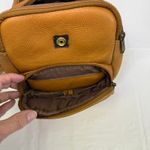 Jordao Vintage Genuine Leather Crossbody Sling Camera Bag Travel Organizer Tan Photo 3