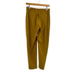 Athleta  Brooklyn mid rise ankle pants brass yellow sz 4 Photo 2